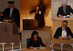 Gli interpreti della piece teatrale