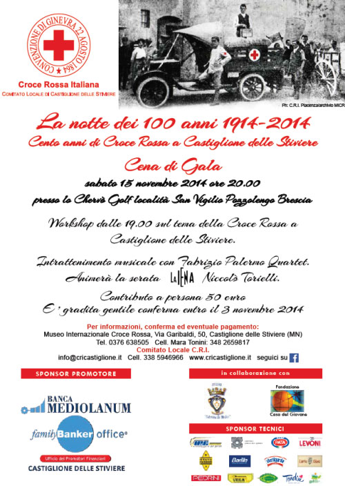 Cento anni Croce Rossa Castiglione delle Stiviere (Mantova)