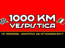 1000 km Vespistica 2017 Mantova Roma in Vespa