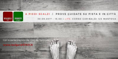 A piedi scalzi Mantova spazio Life Bulgarelli 1921