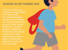 A scuola a piedi Mantova 20 settembre 2019