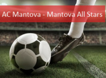 Partita calcio Mantova contro All Stars 2015