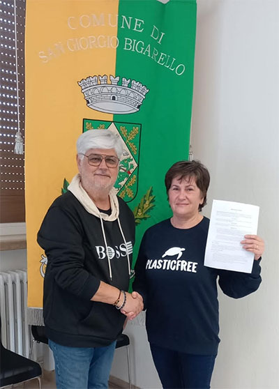 accordo San Giorgio Bigarello (MN) Plastic Free