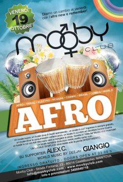 Afro al Mooby Club Castellucchio (Mantova), ex Lime