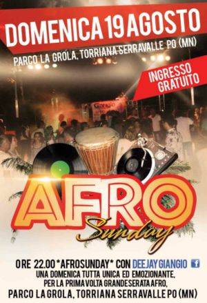 Afro Sunday 2012 Torriana Serravalle Po (Mantova)