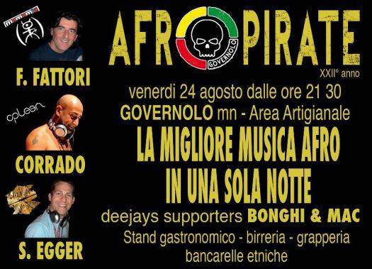 Musica Afro - Afropirate Governolo (Mantova)