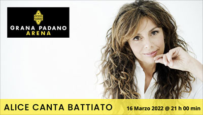 Alice canta Battiato Grana Padano Arena Mantova 2022