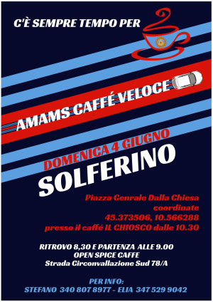 AMAMS Caffé Veloce a Solferino (MN) 2017