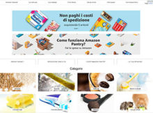 Amazon Pantry spesa online consegna domicilio Mantova