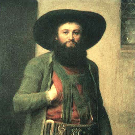 Andreas Hofer nato a San Leonardo in Passiria 22 novembre 1767 e morto a Mantova 20 febbraio 1810