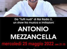 Live Show Antonio Mezzancella Imitatore Cantante Porto Mantovano (MN) 25/5/2022
