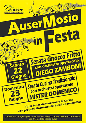 Auser Mosio in Festa 2019