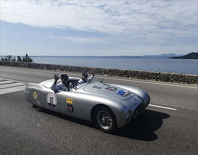 auto epoca Cisitalia 202 SMM Nuvolari