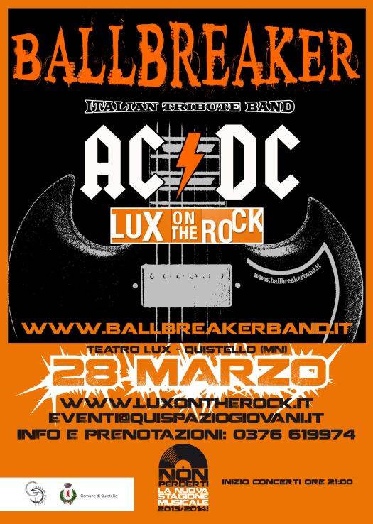 Concerto Ballbreaker Tributo AC DC Quistello (Mantova)