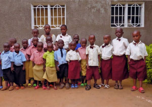 bambini scuola Rwanda