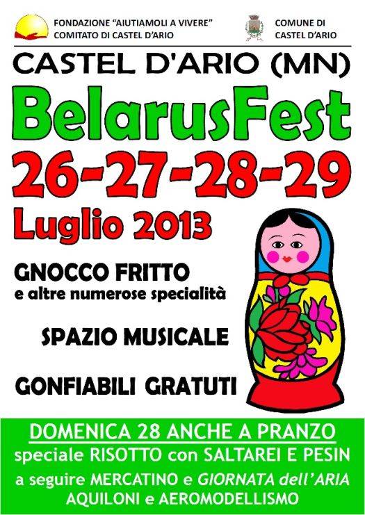 Belarusfest 2013 Castel d'Ario (Mantova)