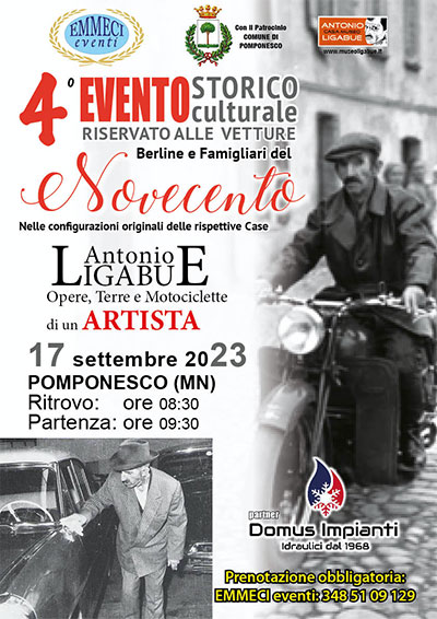 Raduno Berline e Famigliari del Novecento Pomponesco (MN) 2023