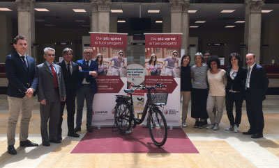 Concorso bici elettriche Banca MPS Compass Mantova 2016