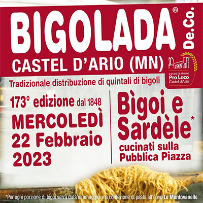 bigolada 2023 Castel d'Ario (Mantova)
