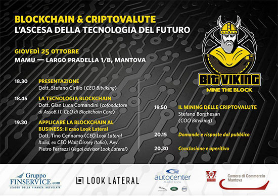 Blockchain e Criptovalute Mantova 2018