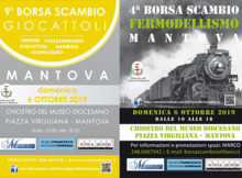 Borsa Scambio Giocattoli e Fermodellismo Mantova 6 ottobre 2019