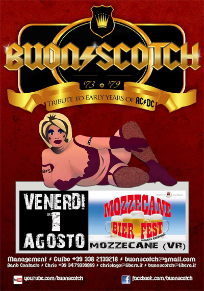 Buon Scotch concerto Mozzecane Bier Fest