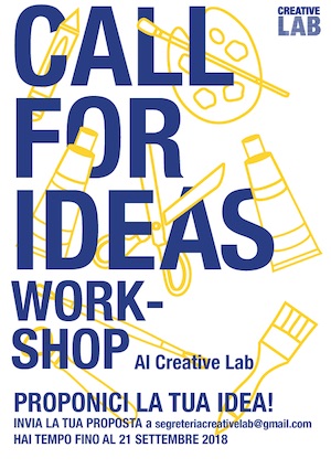 Call for ideas Creative Lab Mantova 2018