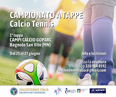Campionato a Tappe di Calcio Tennis 2021 Mantova