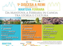 Canoa Prima Discesa a Remi da Mantova a Ferrara 2017