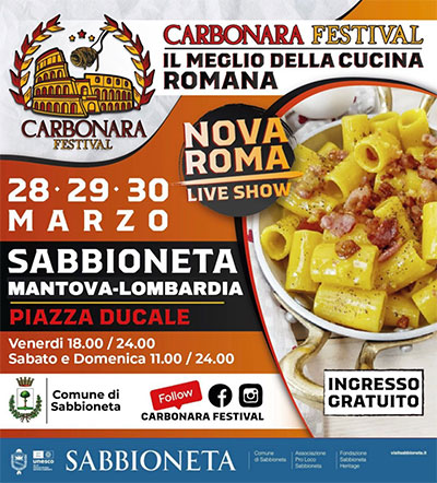 Carbonara Festival Sabbioneta (MN) 2025