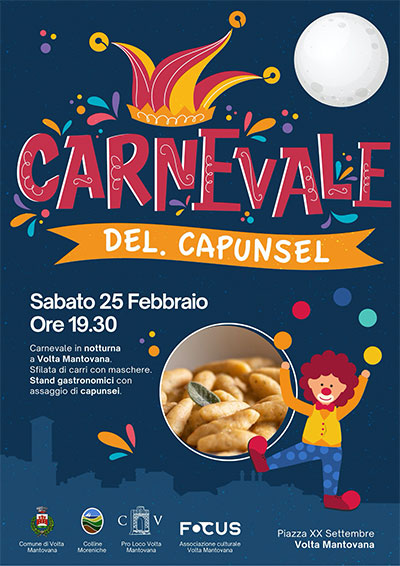 Carnevale del Capunsel 2023 Volta Mantovana (Mantova)