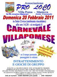 Carnevale Villapomese 2011, Villa Poma (Mantova)