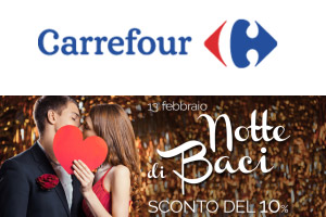 Carrefour Mantova Notte Di Baci Scontati San Valentino 2016