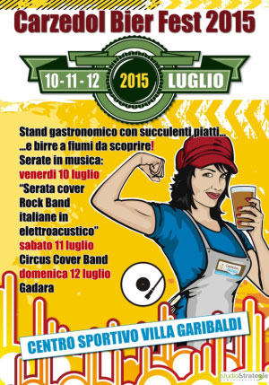 Carzedol Bier Fest 2015 Villa Garibaldi Roncoferraro (MN)
