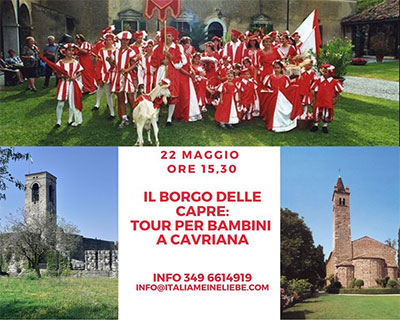 Tour per bambini e famiglie a Cavriana (Mantova) 2021