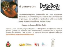 A cena con Dosso Dossi a San Giovanni del Dosso (MN)