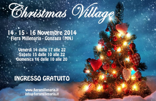 Christmas Village 2014 Fiera di Gonzaga (Mantova)