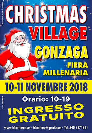 Mercatini Natale Christmas Village 2018 Fiera di Gonzaga (Mantova)