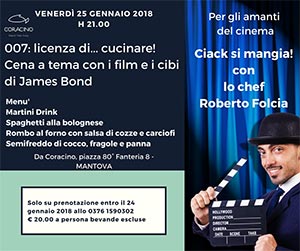 Ciack si mangia Roberto Folcia Mantova 2018