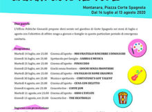 Cinema, arte e musica a Corte Spagnola Montanara Curtatone (MN) estate 2020
