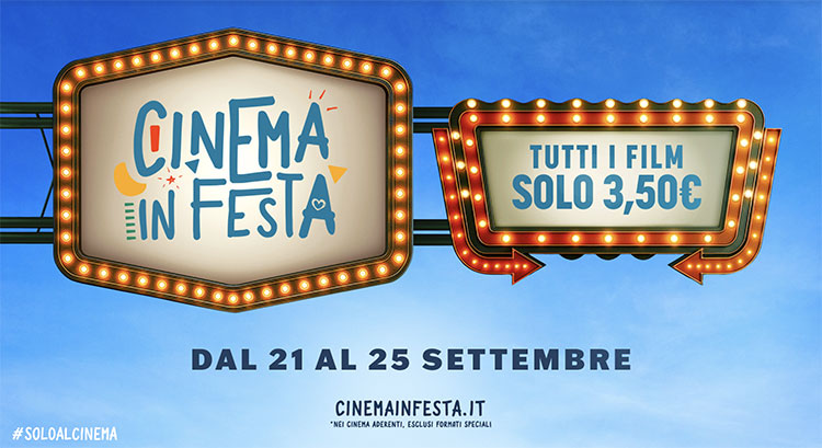Cinema in Festa 21-25 settembre 2025