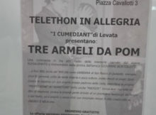 Commedia dialettale Telethon Mantova 2017