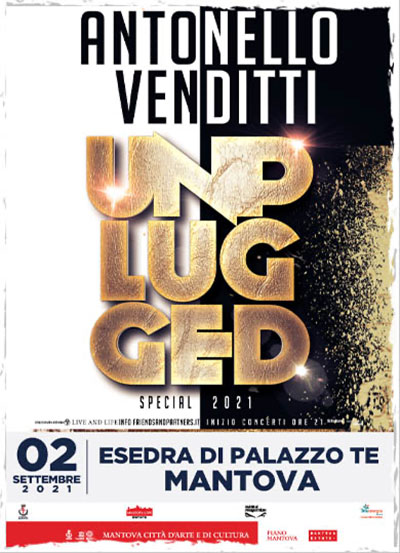 concerto Antonello Venditti unplugged Mantova 2021