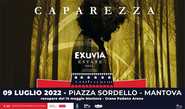Concerto Caparezza Mantova 2022 Exuvia tour