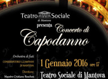 Concerto Capodanno 2016 Mantova Teatro Sociale