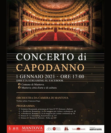 Concerto di Capodanno 2021 Mantova