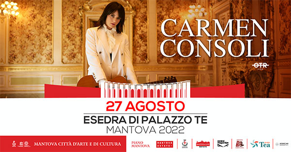 Concerto Carmen Consoli Mantova 2022