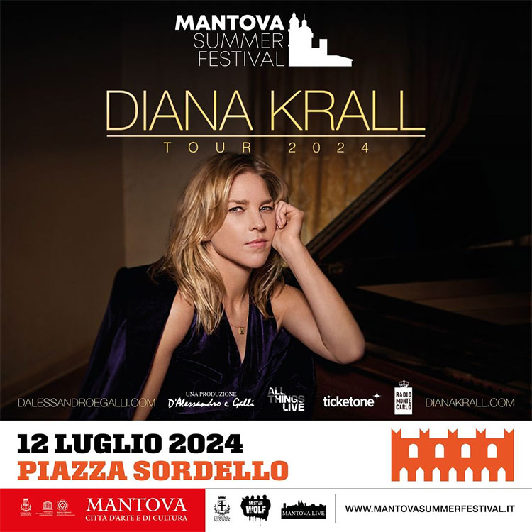 concerto Diana Krall Mantova 2024