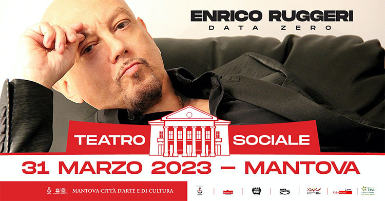 concerto Enrico Ruggeri Mantova 2023