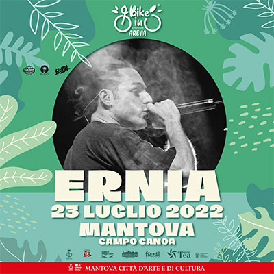 Concerto Ernia Mantova Arena Bike In campo canoa 23/7/2022